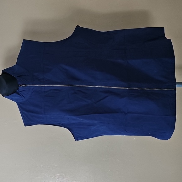 Girl Scout Navy Blue Sleeveless Zippered Vest Women's Plus Size 2X - Picture 3 of 12